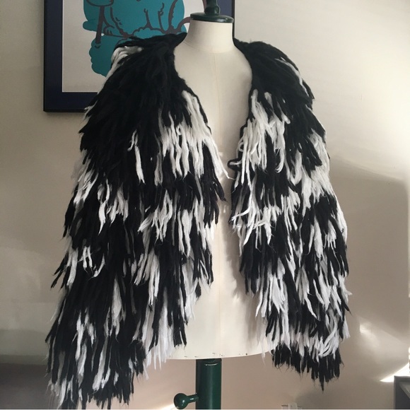 Cleobella Tassel Yarn Fringe Cardigan - Picture 3 of 9